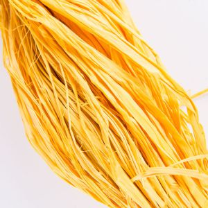 Rafia Akces 50g, Żółta